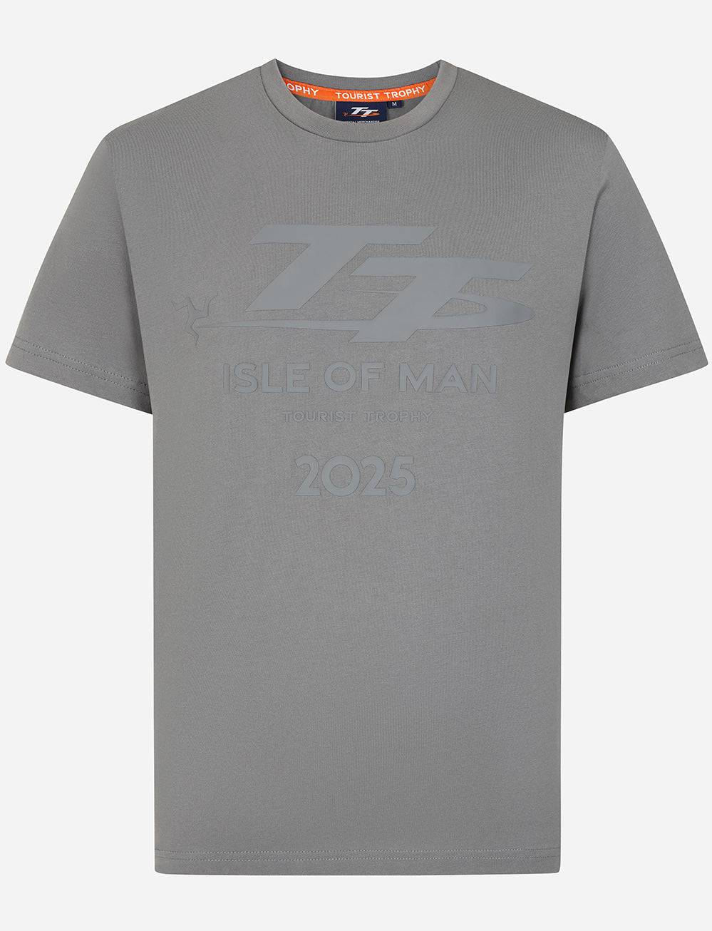 TT Races Signature Faded Logo T-Shirt - Grey - Isle of Man TT Races Official Merchandise